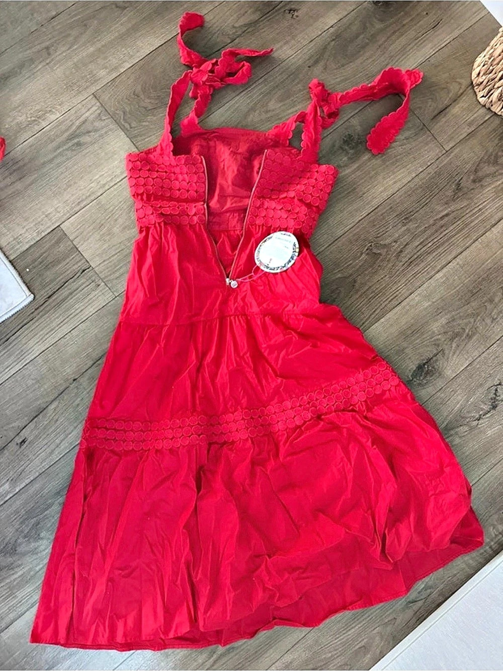 Red Mini Dress NWT